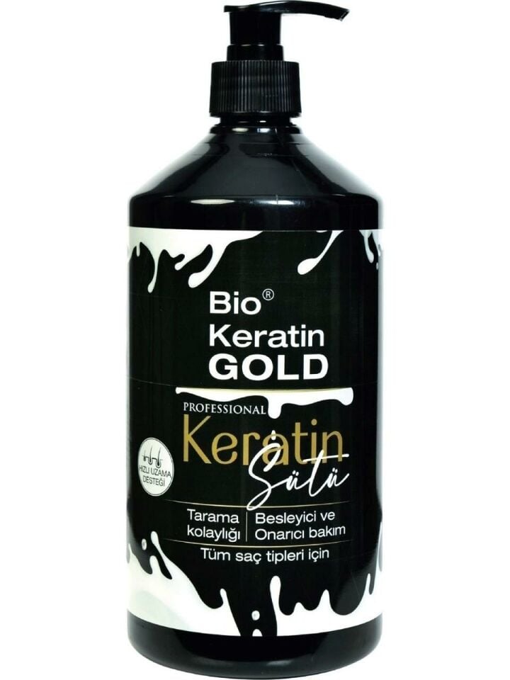 Bio Rio Keratin Gold 1000 Ml Milk Threapy Yoğun Besleme ve Kolay Tarama Keratin Sütü