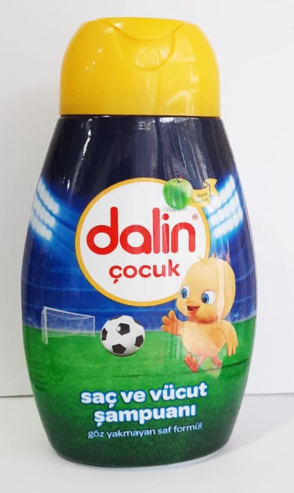 Dalin Bebek Saç ve Vücut Şampuanı 300 Ml Mavi Elma Kokulu