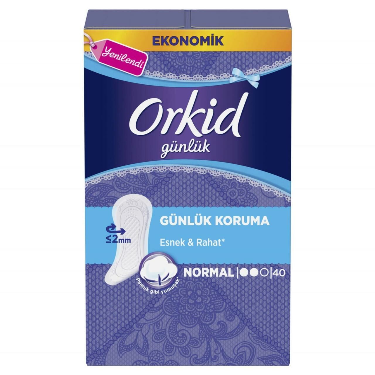 Orkid Günlük Koruma Ped Normal 40 Adet