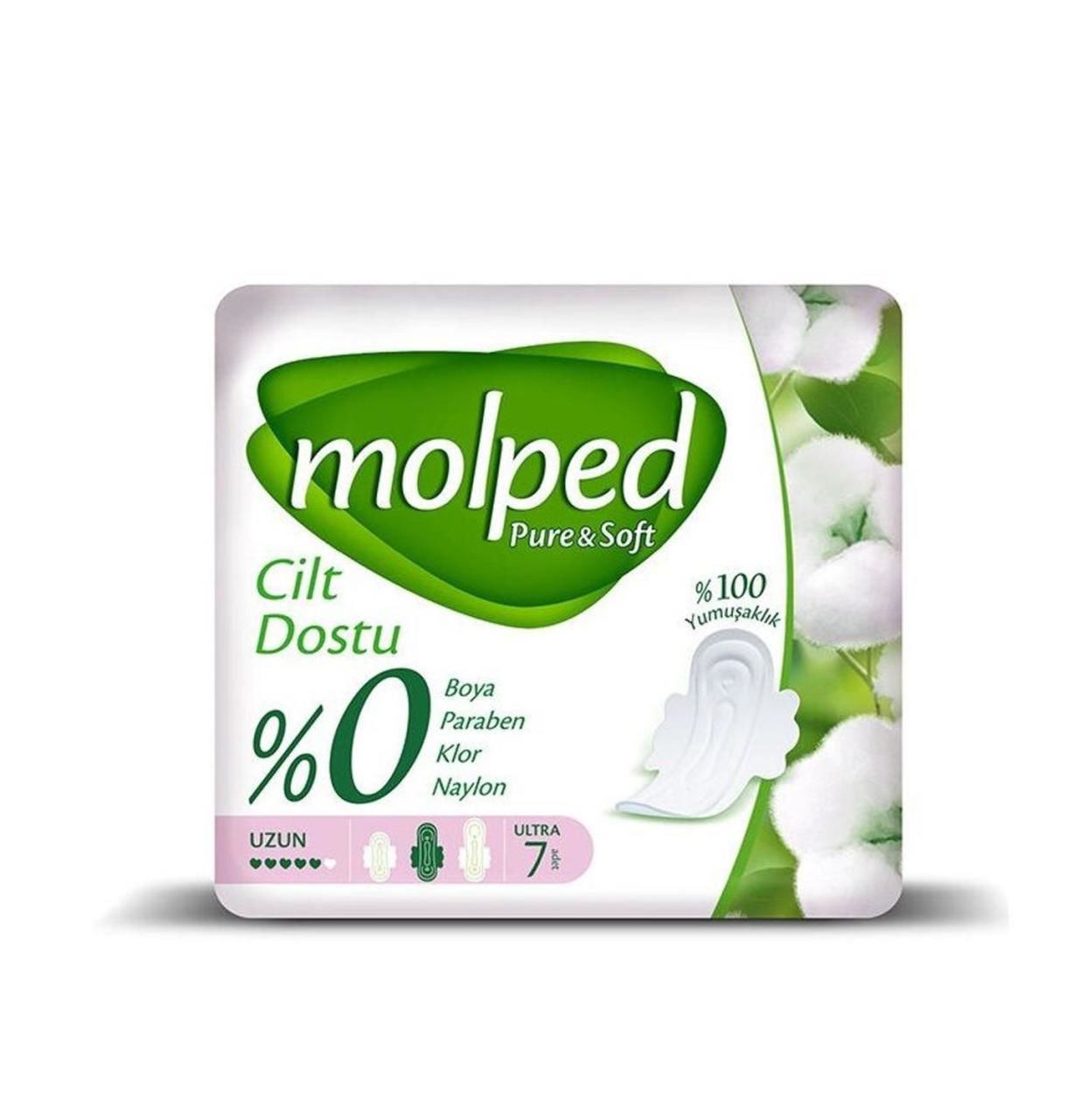 Molped Pure Soft Tekli Uzun 7 Lı