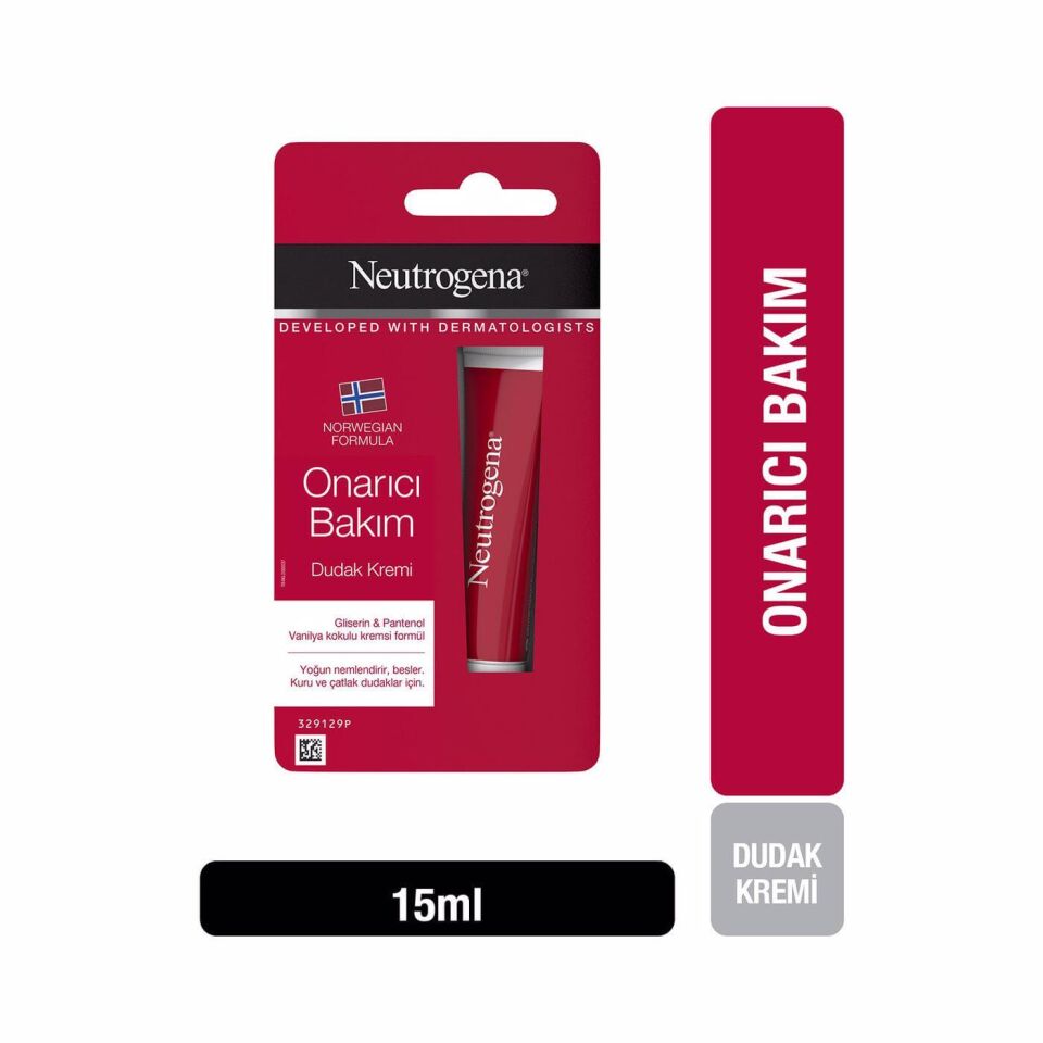 Neutrogena Norveç Formüllü Onarıcı Bakım Dudak Kremi 15 Ml
