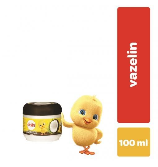 Dalin Vazelin 100 Ml Hindistan Cevizi Yağlı