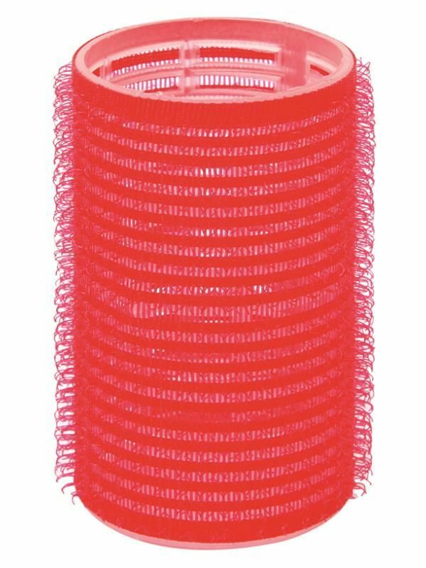 Tarko Lionesse 510 Yapışkanlı Bigudi 12 li Kırmızı 5 cm Çap x 7 cm Uzunluk