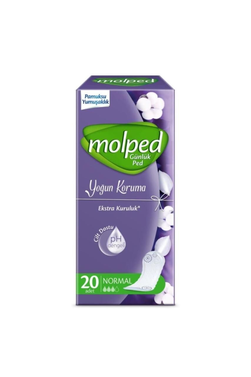 Molped Günlük Ped Yoğun Koruma Normal 20 Li
