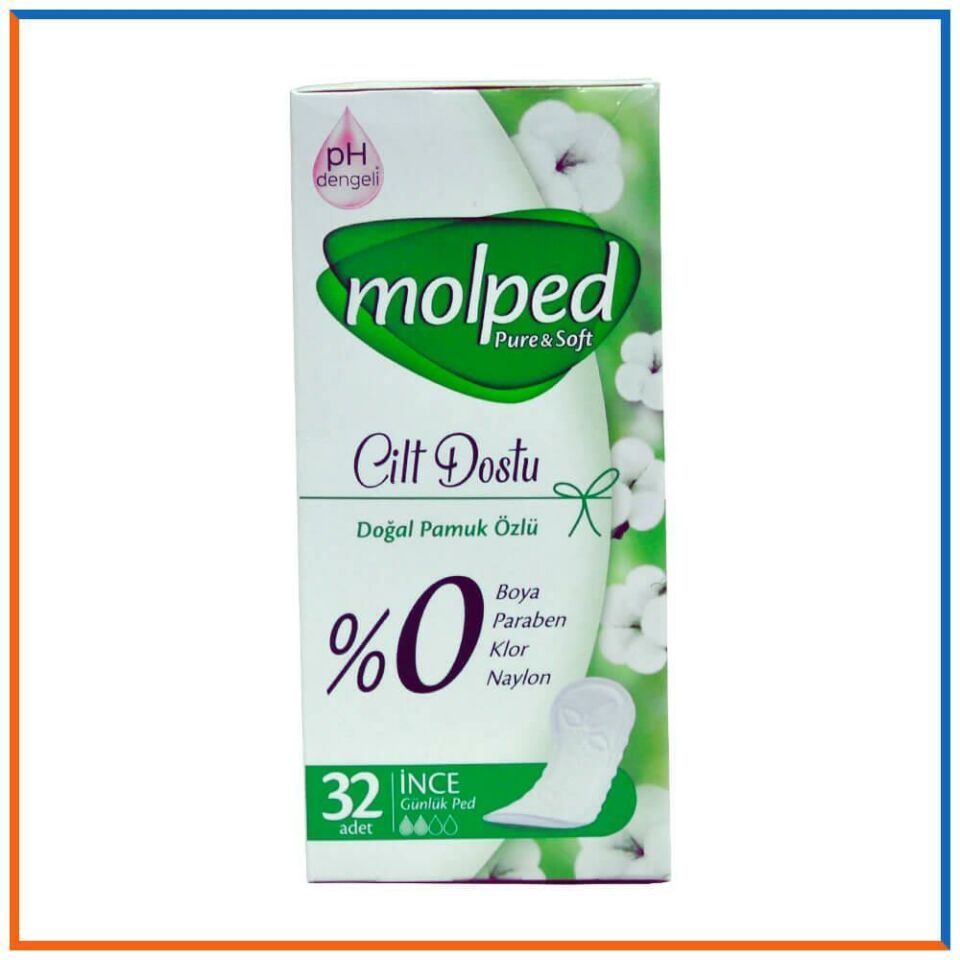 Molped Günlük Pure - Soft İncelik 32 li