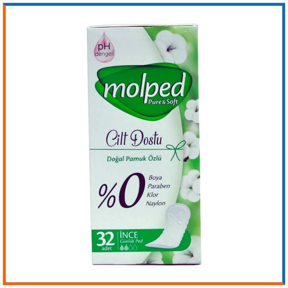 Molped Günlük Pure - Soft İncelik 32 li