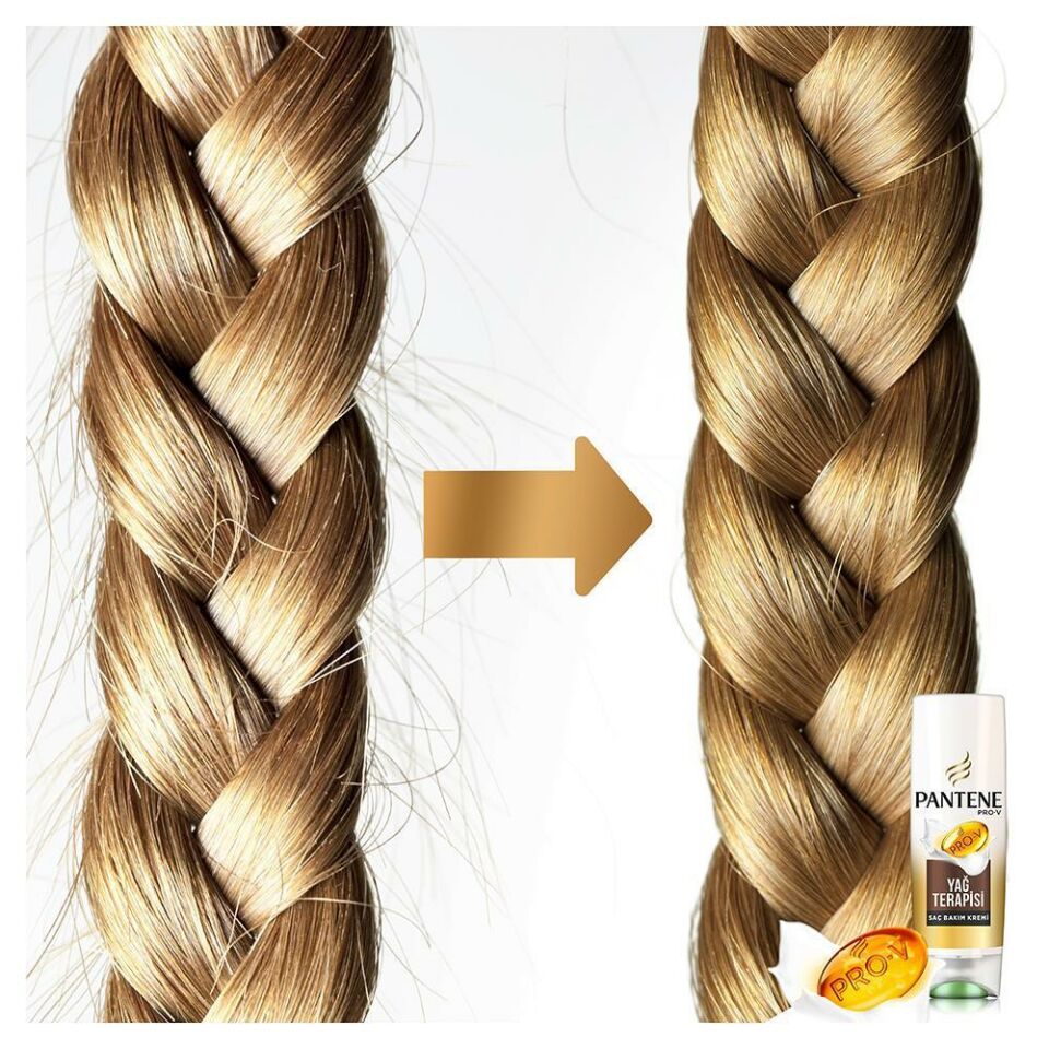Pantene Doğal Sentez Saç Bakım Kremi 360 ml Güç ve Parlaklık