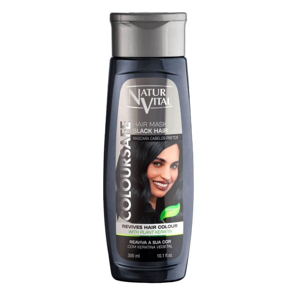 Natur Vital Henna Koyu veya Siyah Renk Saçlar İçin Maske 300 ml