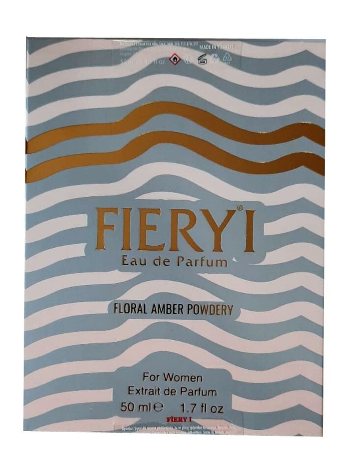 Akat Fiery 1 EDP Goddess Extrait de Parfüm 50 Ml Kadın Parfümü - Fiery I Floral-Amber-Pudra