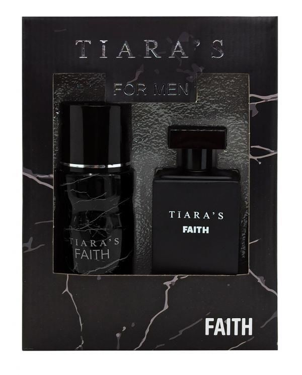Tiaras Faith Set Him EDT Erkek Parfüm 100 Ml + Deodorant xs