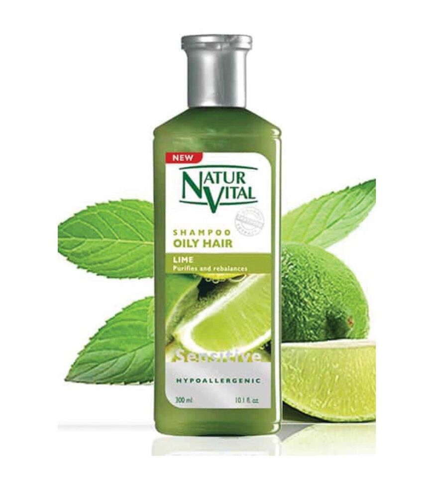 Natur Vital Sensetive Organik Şampuan Yağlı Saçlar 300 ml Lime