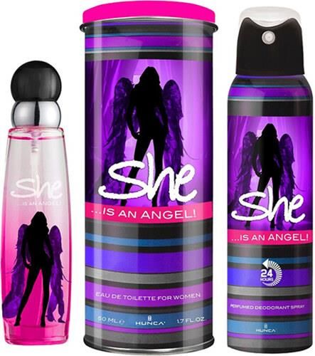 She Angel 50ML Edt ml + Deodorant Bayan Parfüm Set