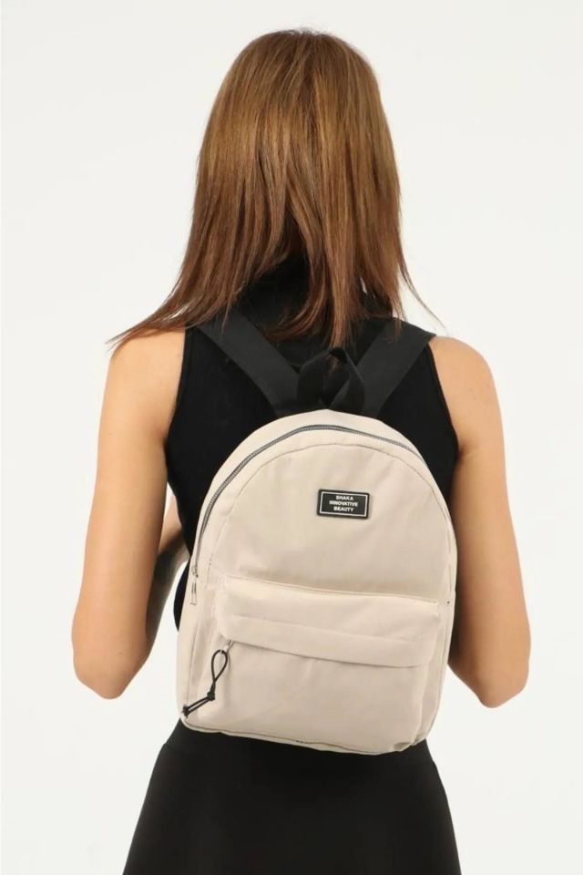 Muco Krem U21 2 Bölmeli Sırt Çantası U:32 Cm E:24 Cm G:11 Cm 255946974