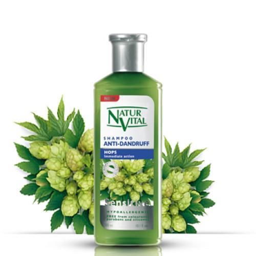 Natur Vital Organik Şampuan Kepeğe Karşı Doğal Etkili 300 ml Hops