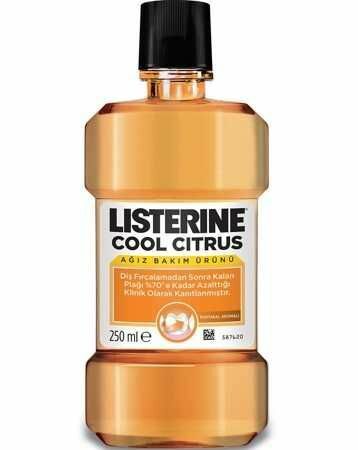 Listerine Cool Citrus 250 ml Portakal Aromalı Ağız Bakım Ürünü