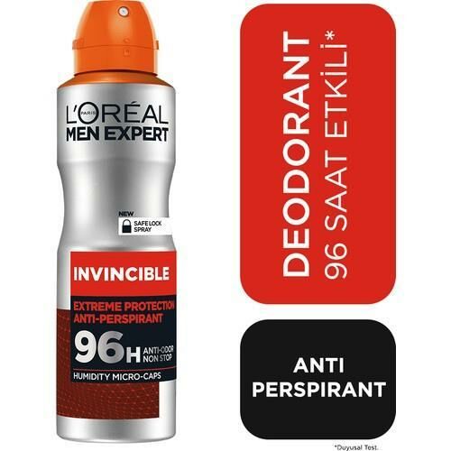 Loreal Paris Men Expert Invincible 150 Ml Erkek Deodorant 96h