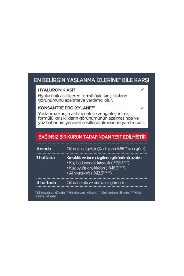 Loreal Revitalift Lazer X3 Gündüz Kremi 50 ml Yoğun Yaşlanma Karşıtı Bakım