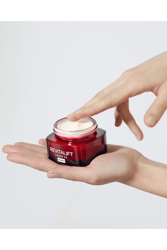 Loreal Revitalift Lazer X3 Gündüz Kremi 50 ml Yoğun Yaşlanma Karşıtı Bakım