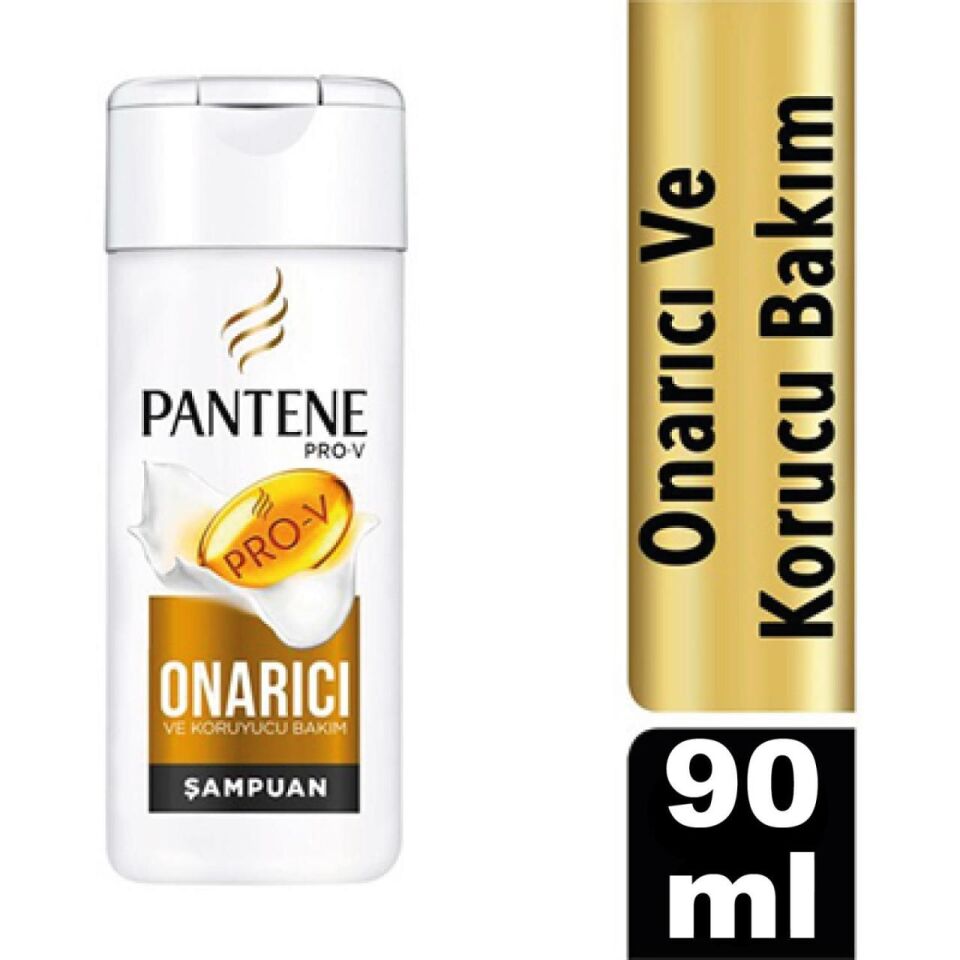 Pantene Şampuan Onarıcı Ve Koruyucu Bakım 90 ml Seyahat Boyu