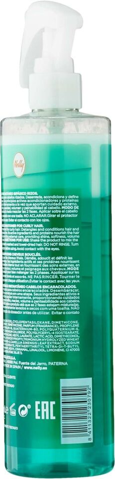 Nelly Two Phase Conditioner For Curly Haır 400 ML Dalgalı Saç Yeşil Su
