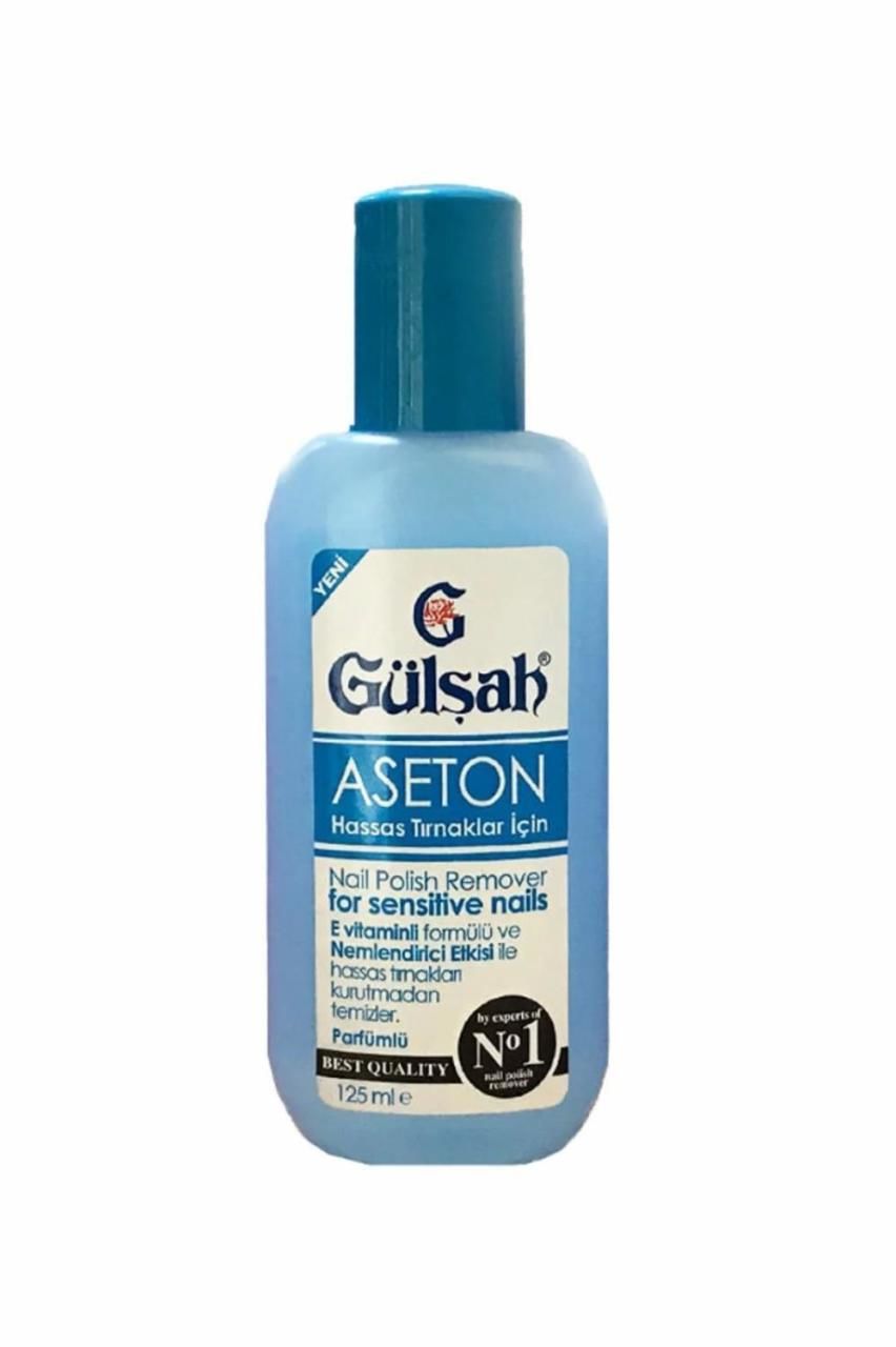 Gülşah Besleyici Aseton 125 ml Hassas Tırnaklar İçin
