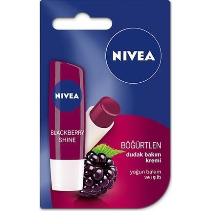 Nivea Besleyici El Kremi 75 ml + Dudak Koruyucu Blackberry Shine