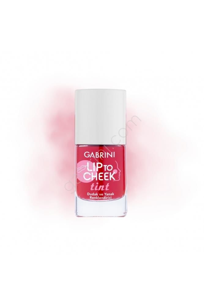 Gabrini Lip To Cheek Tint Rose Pink Dudak ve Yanak Renklendirici Yağ