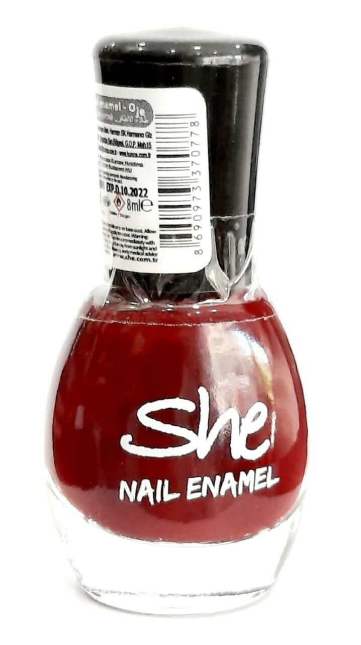 She Oje 208 Bordo