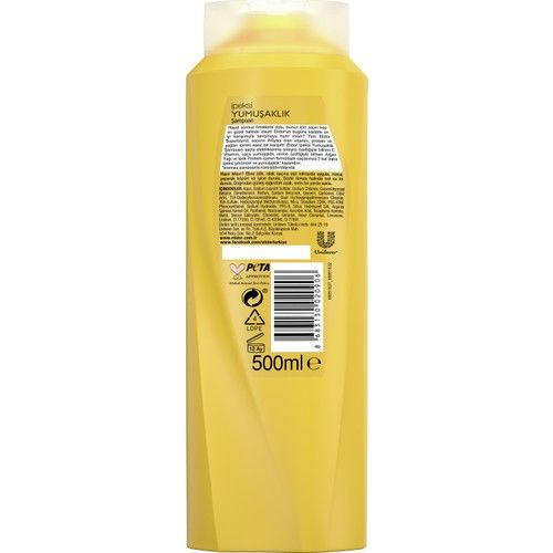 Elidor İpeksi Yumuşaklık Şampuan 500 ml Argan Yağı İpek Proteini C Vitamini