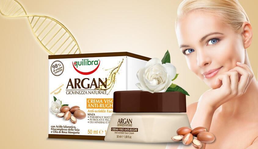 Equilibra Argan Kremi Kırışık Karşıtı %98 Doğal Crema