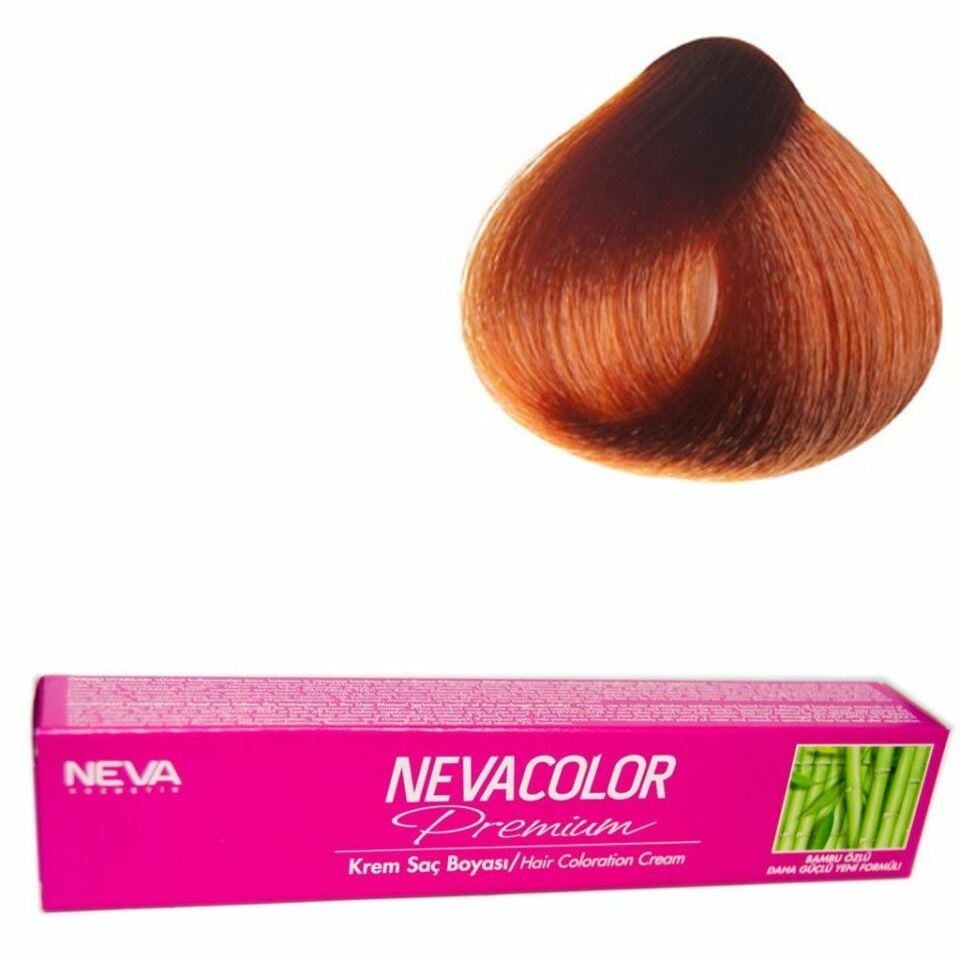 LİST Neva Color Tüp Saç Boyası 7.4 Kumral Bakır 50 Gr + Oksidan Sıvısı 50 Ml