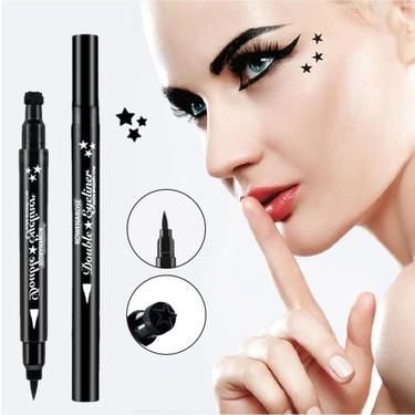 Ronassi Çift Taraflı Desenli Kalem Eyeliner Dövme Kalemi
