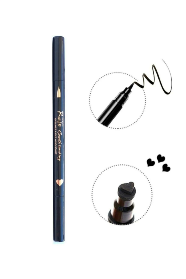 Ronassi Çift Taraflı Desenli Kalem Eyeliner Dövme Kalemi