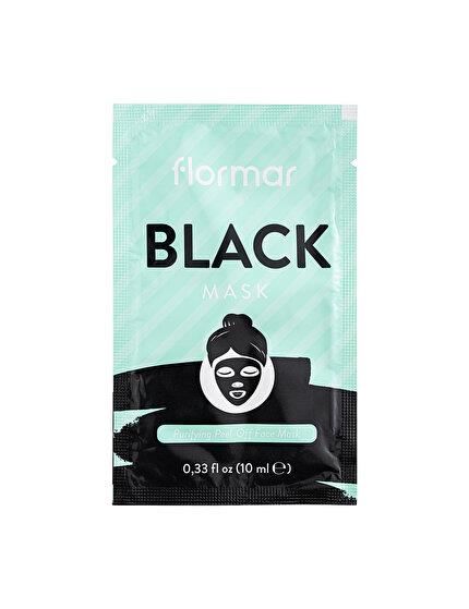 Flormar Siyah Maske Bambu Kömür Tozu ve Aloe Veranın Saf Jeli 10 Ml