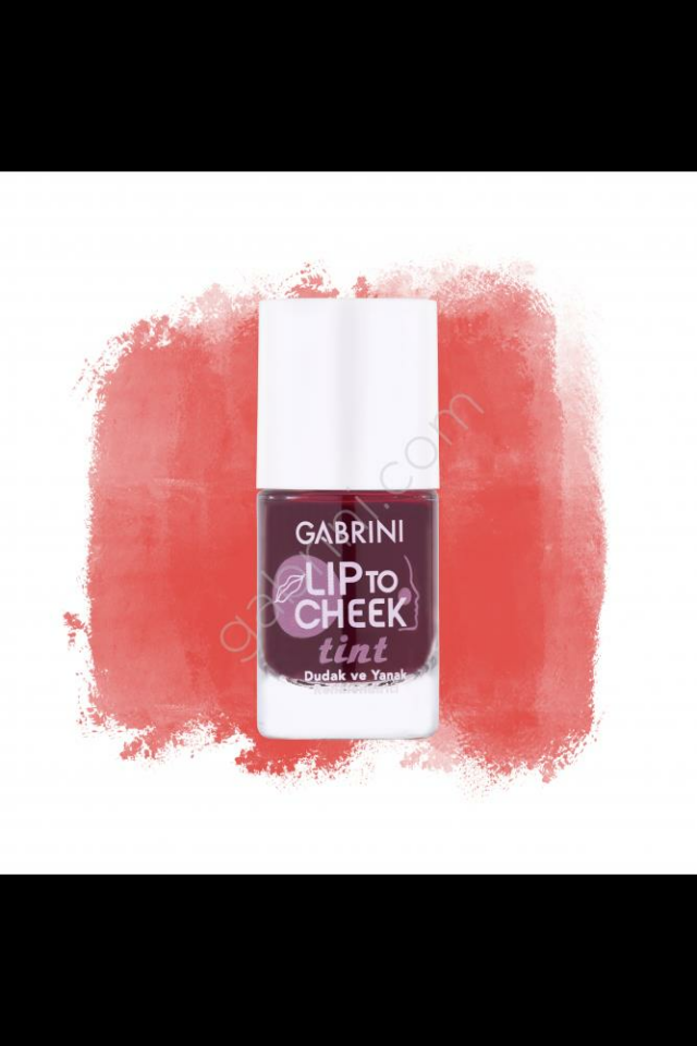 Gabrini Lip To Cheek Tint Coral Red Dudak ve Yanak Renklendirici Yağ