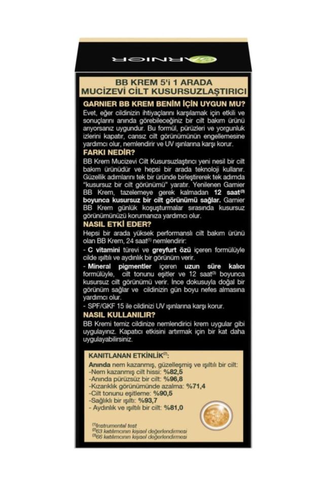 Garnier BB Krem Orta Ton 50 ml