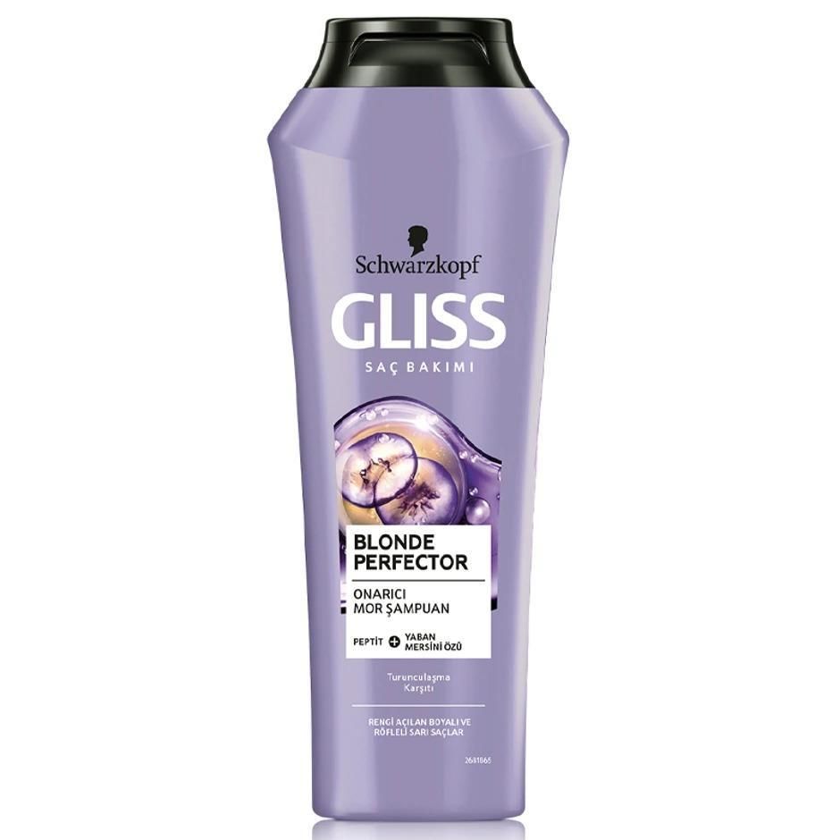 Gliss Mor Şampuan 250 Ml Turunculaşma Karşıt Onarıcı Şampuan