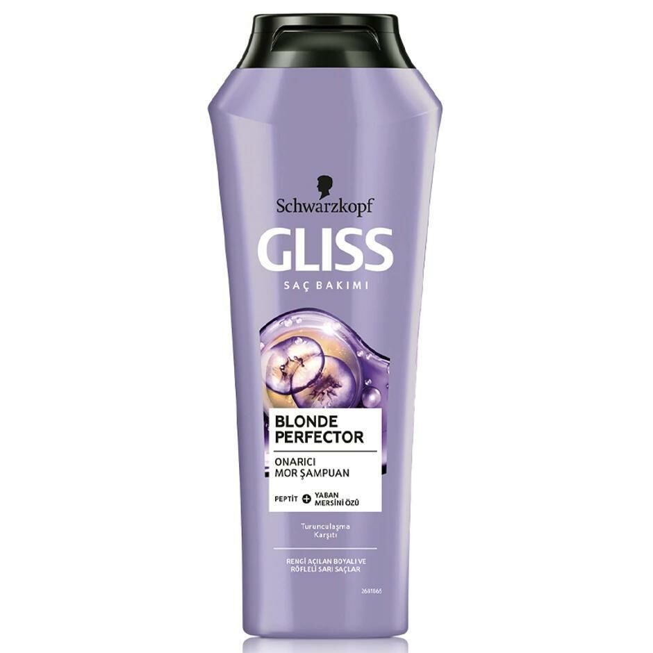 Gliss Mor Şampuan 250 Ml Turunculaşma Karşıt Onarıcı Şampuan