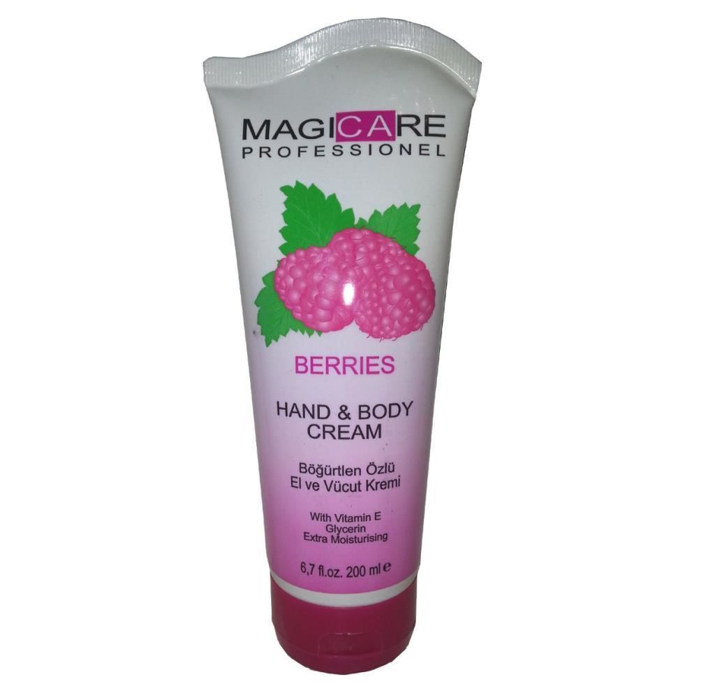 Magicare Hand Body Cream Anti-Aging Böğürtlen 200ml