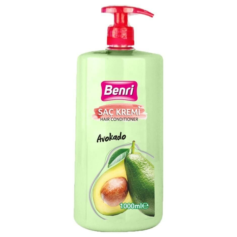 Benri Saç Kremi Avokado 1000 ml