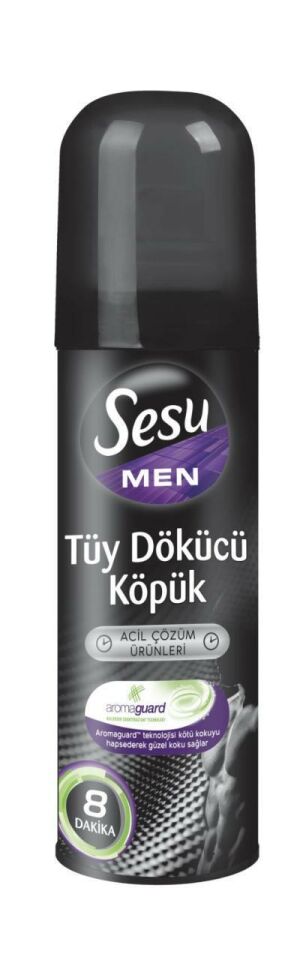 Sesu Tüy Dökücü Köpük For Men 150 ml