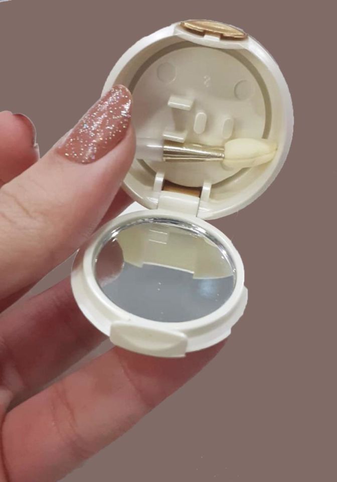 Pastel Metallic Göz Farı Mono No:122 Simli Mor