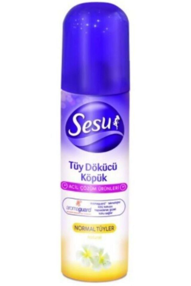 Sesu Tüy Dökücü Köpük Normal Ciltler 150 ml