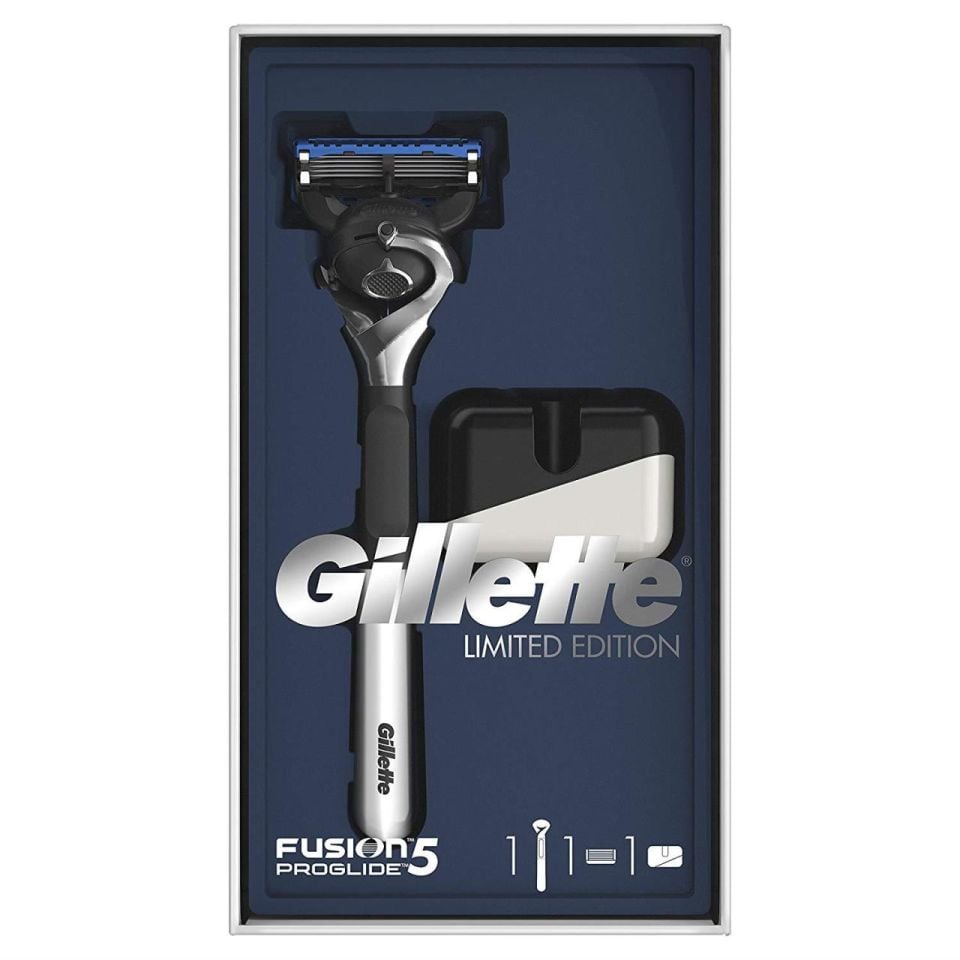 Fusion Proglide Tıraş Makinesi Özel Seri Krom Kaplama Proglide Razor Limited Edition