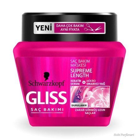 Gliss Saç Bakım Maskesi 300Ml Supreme Lenght