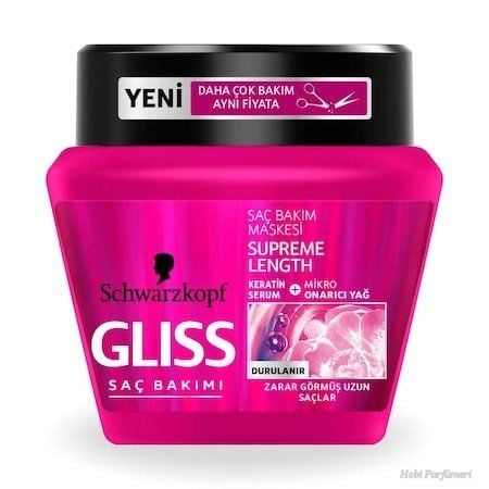 Gliss Saç Bakım Maskesi 300Ml Supreme Lenght