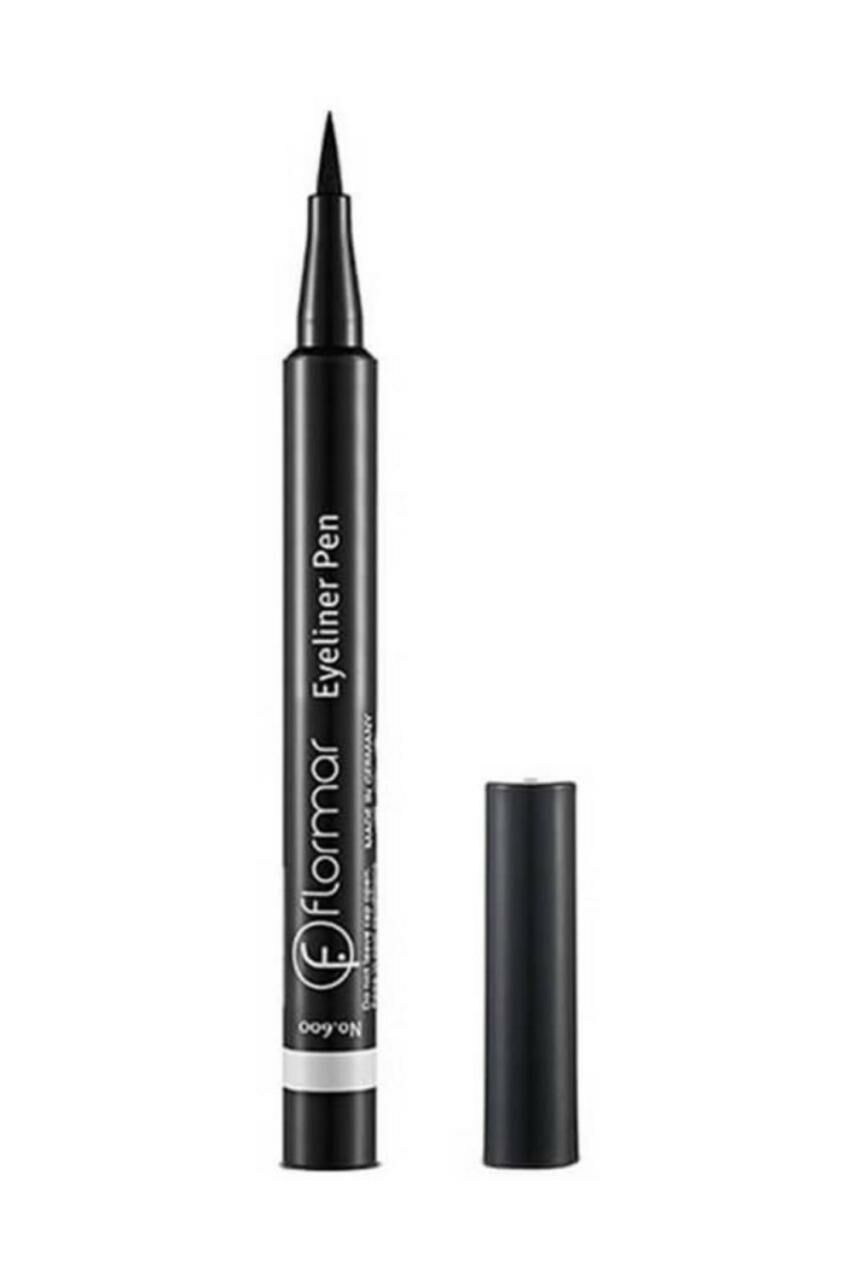 Flormar Yoğun Pigmentli ve Keçe Uçlu Mat Kalem Eyeliner 001 Black No 600