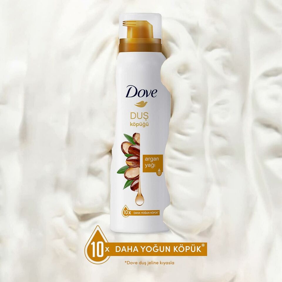 Dove Argan Yağı Köpük Duş Jeli 200 Ml