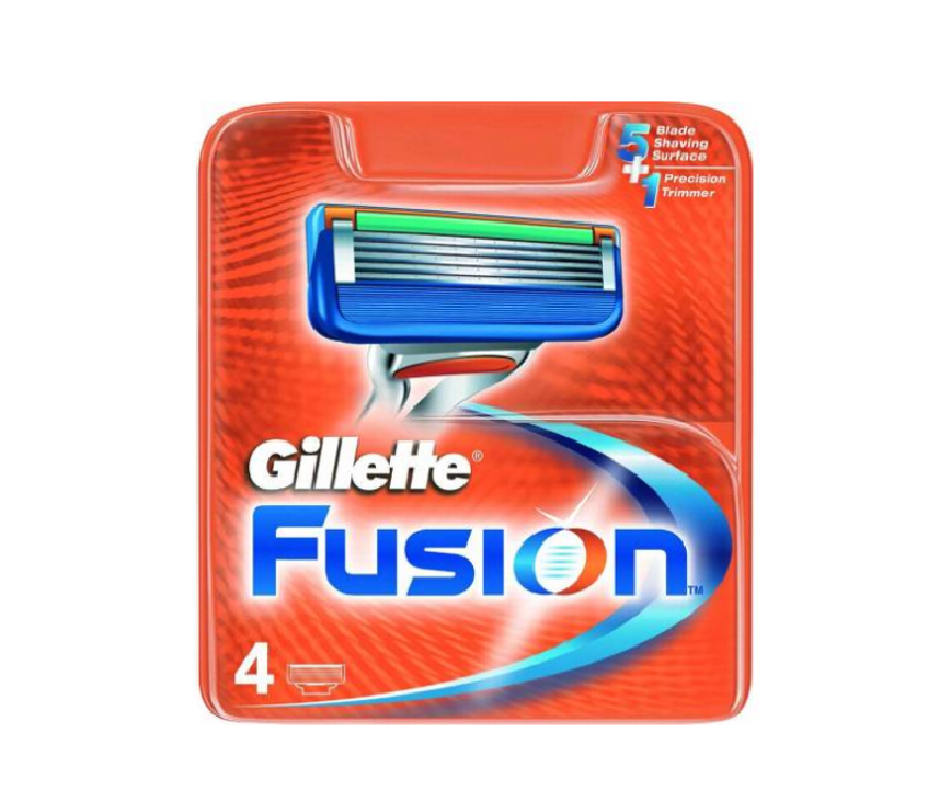 Gillette Fusion Yedek Tıraş Bıçağı 4 lü