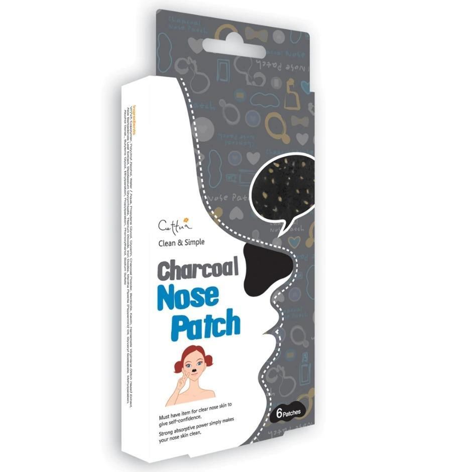 Cettua Clean&Simple Burun Bandı Kömür 6'lı